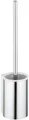 Produktbild: Keuco Plan Toilettenbürstengarnitur  14972170100 Alu silber eloxiert, Kunstst...