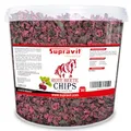 Produktbild: Supravit Rote Beete Chips - 2kg Eimer Pferdeleckerlis ohne Zucker - für alle Pferde – 100% Natur ohne Zusatzstoffe – als schmackhafte Pferdeleckerlis oder als Zusatzfutter