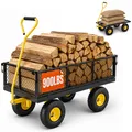 Produktbild: VEVOR Bollerwagen Transportwagen Gartenwagen Gerätewagen Handwagen 965x560x535mm