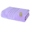 Produktbild: Lavea Duschtuch, Fliederlila, 70 x 140 cm Premium Frotteeserie Bali | GOTS Zertifiziert, 100% Bio Baumwolle