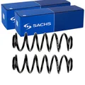 Produktbild: 2X SACHS FAHRWERKSFEDERN HINTEN PASSEND FÜR SKODA OCTAVIA VW CC GOLF JETTA