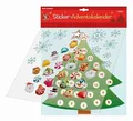 Produktbild: Sticker-Adventskalender: Metallic-Look: Metallic-Look, VE: 6