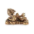 Produktbild: Feng-Shui-Drachen-Statuette Harz Gold 22x12x15cm