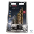 Produktbild: BOSCH TI9IM 9-teiliges sortiertes Set Titan-Nitrid-beschichtete Metallbohrer mit
