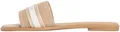 Produktbild: Tommy Hilfiger Damen Flat Mule Webbing Fw0fw09217 Flache Sandalen, Khaki (Safari Canvas), 40 EU