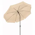Produktbild: Doppler SUNLINE III Gartenschirm knickbarer Sonnenschirm rund Durchmesser 150cm natur