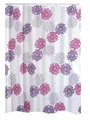Produktbild: RIDDER Duschvorhang Textil Sandra 180x200 cm lila Textilvorhang Polyestervorhang