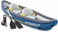Produktbild: Intex Zweierkajak Wyoming C2 Aufblasbares 307x89x53cm 2-Sitzer Schlauchboot 68389NP, (v, 1-St), Aufblasbare Sitze mit Rückenlehne für hohen Komfort