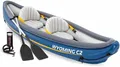 Produktbild: Intex Wyoming C2 Aufblasbares Kajak 307x89x53cm 2-Sitzer Schlauchboot 68389