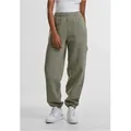Produktbild: URBAN CLASSICS Trainingshose Ladies Fluffy Sweatpants grün XXL