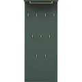 Produktbild: MÖBELPARTNER Wandgarderobe Kent 151442 grün Holz 9 Haken 50,0 x 120,6 cm