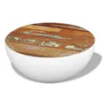 Produktbild: vidaXL Couchtisch Couchtisch Schalenform Altholz Massiv 60x60x30 cm (1-St)