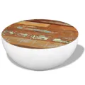 Produktbild: vidaXL Schalenförmiger Couchtisch aus Altholz, 60 x 60 x 30 cm