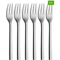 Produktbild: WMF 6er-Set: Edelstahl-Kuchengabeln ''Nuova 233'' - (L)16 cm