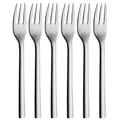 Produktbild: WMF Nuova Kuchengabel Set 6-teilig, 16 cm, Cromargan Edelstahl poliert, glänzend, spülmaschinengeeignet