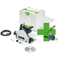 Produktbild: Festool Tauchsäge TS 55 FEBQ-Plus Fan Edition 577209 Maßband Pica Stift Limited