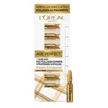 Produktbild: L'Oréal Paris Straffende Ampullen 7-Tage-Kur für reife Haut, Anti-Aging Gesichtspflege mit Anti-Falten Effekt, Mit Kollagen-AS-Fragmenten, Age Perfect Pro-Kollagen Experte, 7 x 1,3 ml