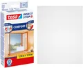 Produktbild: tesa Insektenschutz-Fensterrahmen Insect Stop Comfort Fliegengitter für Fenster - 1.3 m x 1.3 m, (Packung, 1-St., Fliegennetz, Klettband, Andrück und Schneidehilfe), Insektenschutzgitter - ohne Bohren - zuschneidbar