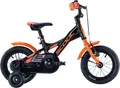 Produktbild: S’COOL Kinderfahrrad S'COOL XXlite 12-1S - Black/Orange, 1 Gang, ohne Schaltung