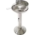 Produktbild: Kynast Edelstahl BBQ Säulengrill Grillfläche 39cm Kohlegrill - Silber