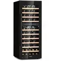 Produktbild: Klarstein Barossa 73 Duo Weinkühlschrank 2 Zonen 192 Ltr 73 Fl Touch-Display Schwarz BRAND_75368113