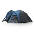 Produktbild: your GEAR Zelt Matera 3 Personen Kuppelzelt Vorraum wasserdicht 3000mm Blau Grau