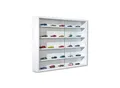 Produktbild: Inter Link Sammlervitrine Gewürzschrank Hängevitrine Wandregal Collecty - Weiss