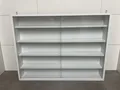Produktbild: Vitrine Inter Link Wohnzimmer Glasvitrine Sammelvitrine COMPILATI Weiß 80x60x9,5