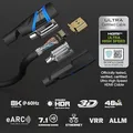 Produktbild: Cable Direct - 1 m - 8K HDMI 2.1 Ultra High Speed ​​HDMI-Kabel zertifiziert
