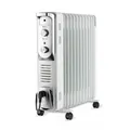 Produktbild: Fakir RF-11 Turbo Plus Ölradiator Radiator Heizelement Heizung perlgrau 2900 W