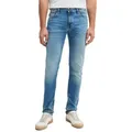 Produktbild: Marc O'Polo 5-Pocket-Jeans in lässiger Cross-Hatch-Denim Struktur blau 32