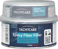 Produktbild: Yachtcare Epoxy Fiber Filler 500g - Epoxidharz Glasfaserspachtel - Faserverstärkter Reparaturspachtel für GFK & Metall, wasserbeständig, hellblau