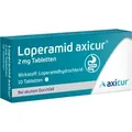 Produktbild: Loperamid axicur 2 mg Tabletten 10 St