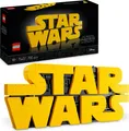 Produktbild: LEGO Star Wars Star Wars Logo aus LEGO Steinen - Vatertagsgeschenk für Papa - Spielzeug für Erwachsene, Baukasten zum Sammeln und Spielen - Gamer Dekoration - Set für erwachsene Star Wars Fans 75407