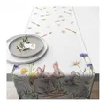 Produktbild: Ambiente Tischläufer Läufer Table Runner 40x150 cm 100% Baumwolle Ostern Osterhasen Frühling Serie Carrot Treat