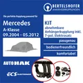 Produktbild: Für MERCEDES A-Klasse Typ W169 09.2004-05.2012 AHK abn +7pol spez. E-Satz TOP