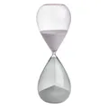 Produktbild: Sanduhr 30 Minuten 18.6010.02.40 aus Glas Zeitmesser Timer grau-rosa Sand L B...
