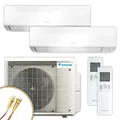 Produktbild: DAIKIN Multisplit Klimaanlage | Perfera FTXM | 3,5 kW + 3,5 kW Quick Connect
