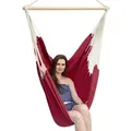 Produktbild: XXL Hängestuhl HMG-40 eyepower AMZ Bordeaux Rot