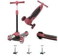 Produktbild: Habib Gruppe Dreiradscooter Kinderroller Premium LED Scooter 3-Rad, Frontlicht & Leucht-Deck