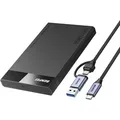 Produktbild: BENFEI Festplattengehäuse 2.5 Zoll Festplattengehäuse SATA III USB 6Gbps