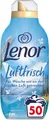 Produktbild: Lenor Luftfrisch Weichspüler Alpensee Frische 50 Waschladungen Duft 700ml
