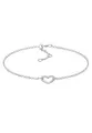 Produktbild: Elli Armband Damen Herz Anhänger Verlobung aus 925 Sterling Silber