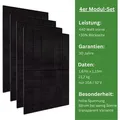 Produktbild: MYVOLTAICS 4x 440+ Watt Premium Hochleistungsmodule – Doppelglas transparent Variante zur Stromerzeugung von beiden Seiten (bifazial)