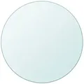 Produktbild: vidaXL Tischplatte aus gehärtetem Glas rund 800 mm