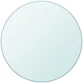 Produktbild: vidaXL Runde Tischplatte, Hartglas, 800 mm, Tischplatte, Möbel