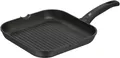 Produktbild: Grillpfanne 27x27 cm mit Ausguss Aluminium beschichtet Steakpfanne ideal zum ...