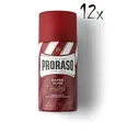 Produktbild: 12x PRORASO Rasierschaum Barbe dure Shaving foam Cream Rasierschaum 400ml