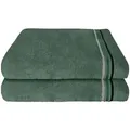 Produktbild: Schiesser Duschtuchset, Dunkelgrün, Textil, 70x140 cm, Badtextilien, Duschtücher