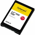 Produktbild: Intenso SSD 2,5'' SATA III TOP (512GB) Solid-State-Drive 520 MB/s/500 MB/s NEU